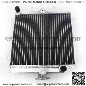 Aluminum ATV Radiator For Honda TRX420 Fourtrax Rancher 2007-2014 19010-HP5-601