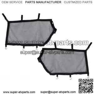 Fit For Can Am Maverick X3 Max 2017 2018-2021 2Pcs Window Shade Shield Nets