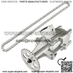 Complete Oil Pump w/ Chain fits Polaris Ranger XP 1000 2017 - 2021 Except Diesel (For: Polaris)