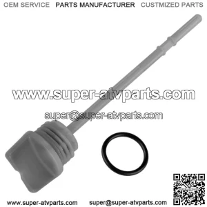 Oil Fill Dipstick and O-ring Fits Polaris Sportsman XP 1000 2015-2021 - Grey (For: Polaris)