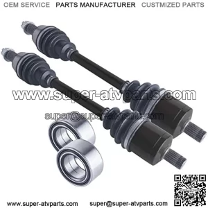 Replacement for Front cv axles & Wheel Bearings Set Polaris RZR 900 50" 2015 2016 2017 1333262