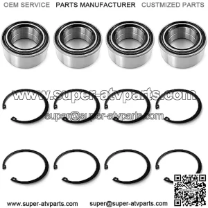 Front & Rear Wheel Bearings for?Polaris RZR XP 900 1000 Turbo RZR XP 4 900 1000 Turbo RZR 900 RZR 4 900 RZR S 900 1000 S4 1000 RS1 PRO XP 3514699 3514822 3514924 3515090