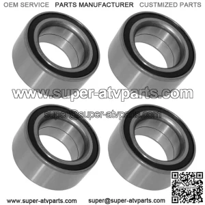 4 Front And Rear Wheel Ball Bearing for Polaris RZR 1000 2016 2017 (For: Polaris)