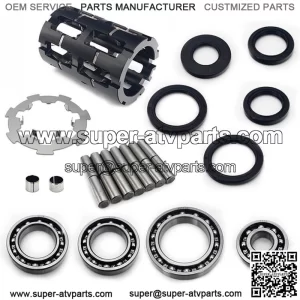 Front Differential Rebuild Kit for Polaris Sportsman 400 500 2004-2006 #3234167 #3234160