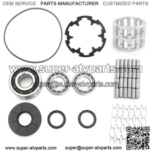 Front Differential Roller Cage Kits for Polaris Ranger 900 2016-2017 / RZR S 900 / RZR 4 900 2015-2016