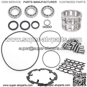 Front Differential Roller Cage Bearing and Seal Kits for Polaris Scrambler 850 1000 Sportsman 550 850