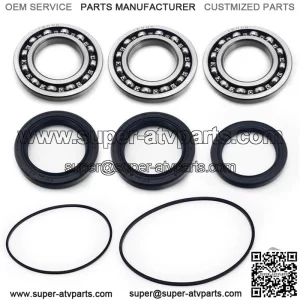 Front Differential Bearing Seal Kit for Polaris Ranger 400 500 700 800 Sportsman 300 400 450 500 700 800 2009-2014