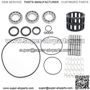 Front Differential Roller Cage Bearing & Seal Kit for Polaris Scrambler 850 / Scrambler 1000 / Sportsman 850 / Sportsman 1000 2015-2017
