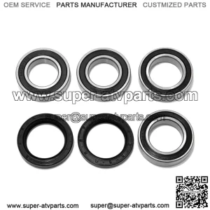 Rear Wheel Axle Bearings Seals Kit For Honda ATC250SX / Big Red 250 ATC250ES 1985