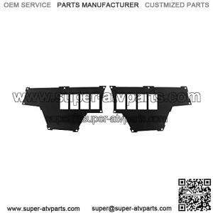 KEMIMOTO Dash Switch Panel, 8 Switch Panel Plate Compatible with Polaris RZR XP 1000 900 Set of 2 Black Powdercoated Dash Plate