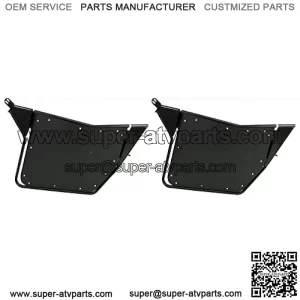 UTV Doors Fits for 2008-2014 Polaris RZR XP 900/800/800 S/570 2 Door Models,Heavy Duty Dual Stage Automotive Style Slam Latch (Set of 2).