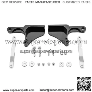 CNC Billet Aluminum Anodized Door Handle Set For Can-Am Maverick X3 Max 2017-23