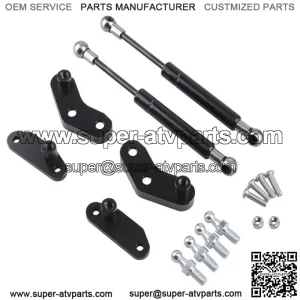 For Can-Am Maverick X3 2017-2022 Billet Aluminum Anodized Door Opener Kits Black