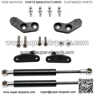 Black Front + Rear Door Opener Kits Fit For Can-Am Maverick X3 & Max 2017-2020