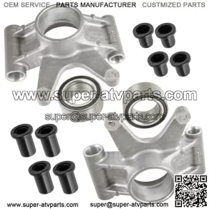 Rear Left Right Knuckle w/ Bearing Bushings for Polaris Sportsman XP 1000 15-20 (For: Polaris)