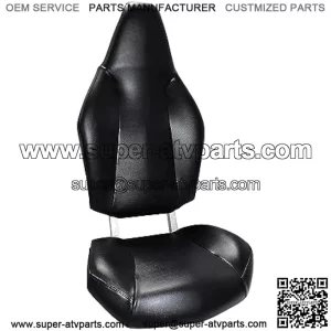 PIT66 New Seat Cover Kit Seat Cover & Base Black Compatible with Polaris RZR 570 800 900 2012-2018/ACE 325 570 2014-2017