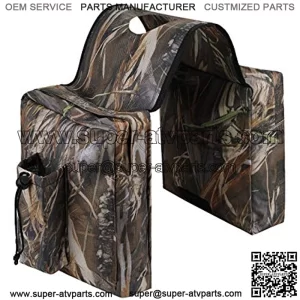 ATV UTV Snowmobile Motorcycle Cargo Pocket Tank Storage Saddle Bags Waterproof