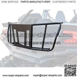 SuperATV Heavy Duty Steel Bed Enclosure for Kawasaki Teryx KRX 1000 (2020+) UTV - Easy to install, All hardware Included - 100% Guaranteed Fit - Can Hold a 32?? Spare Tire, Cargo, or Other Accessories