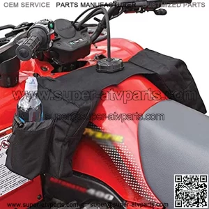 Coherny Snowmobile ATV Tank Saddlebags Durable Universal Motorcycles Oil Tank Bag Waterproof Front Accessories Storage Pack Luggage with Water/Drink Pocket