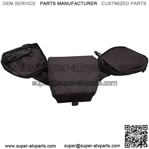 American Trails - ATV Saddle Bag Black - Tank Bag Front Accessories Storage Pack Luggage