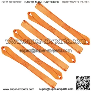 Cartman Soft Loop Tie-Down Straps, 6pk x 18in, 3600lbs,Lowest price in 30 days