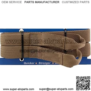 Straps 10065 Adjustable Stretch Strap Tie-Downs for Motorcycle/ATV, 60" (1 Pair, Sand)