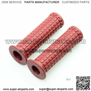 rubber hand cover red motorcycle handle grip cover
