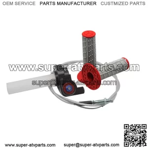 Off-road motorcycle ATV beach car modified 50-250CC large screw oil visual turn throttle line handle glue
