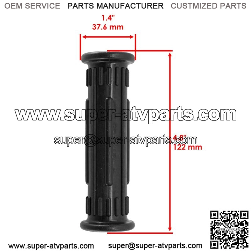 2 x Handlebar Grips for Polaris Trail boss 250 1987 NEW - Image 2