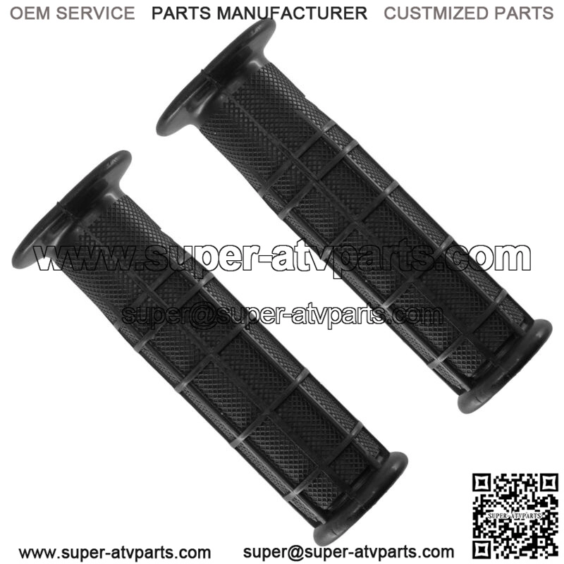 2x Handlebar Grips For Kawasaki BRUTE FORCE 650 2005 2006 2007 2008 2009-2012 - Image 4