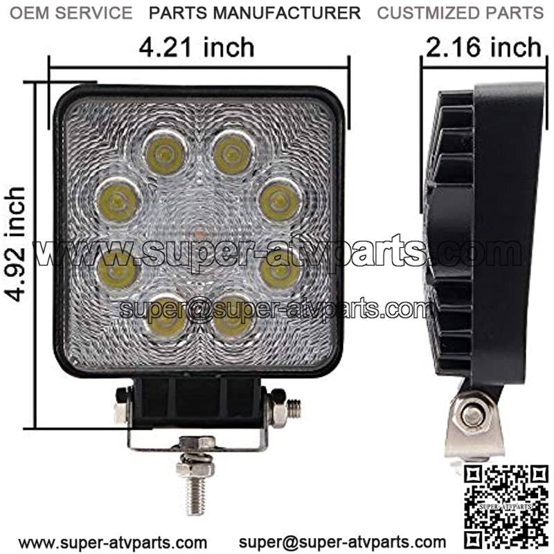 20" Led Light Bar, Glotech 126W Cree Waterproof Spot Flood Combo Driving Off Road Lights and 2PCS 4" LED Pods with 10ft 12V Wiring Harness for Truck, SUV, Jeeps, Car - Image 2