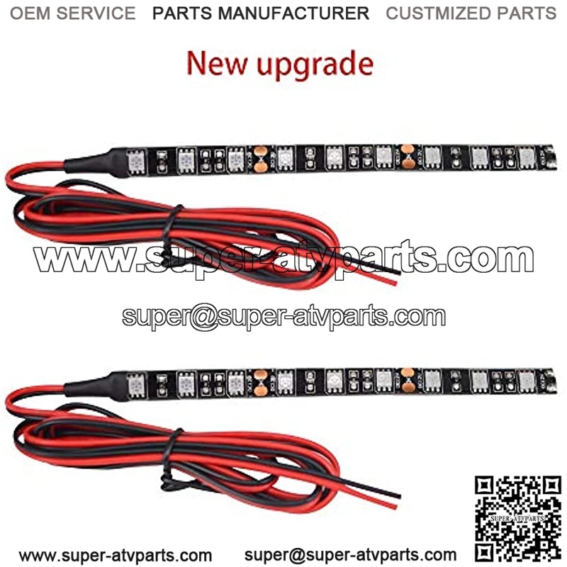 2PCS 18 LED Strip Universal Motorcycle Bike Amber LED Turn Signal Indicator Blinker Light 12v,8% coupon applied at checkout,with coupon - Image 2