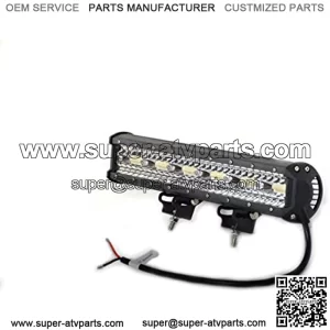 17 Inch 360w Led Light Bar Triple Rows Led Work Light Spot Flood Combo 6000k Waterproof Led Driving Lights Fog Lights Offroad Lighting