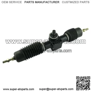 Conjunto de pi???n de cremallera de direcci??n asistida de acero completo de 430 mm M10 para ATV / UTV Bastidor de engranaje de la direcci??n asistida