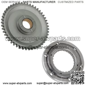 Starter Clutch Gear 3 49T w/ Bearing For Yamaha Viking 700 YXM700 4x4 2023