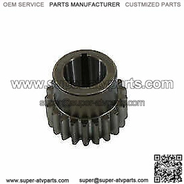 Pinion Shaft Gear Red for Harley Davidson by V-Twin