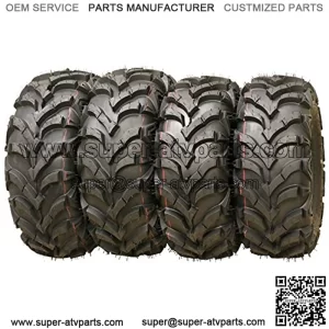 Set of 4 WANDA AT MASTER ATV/UTV Tires 23x8-11 Front & 24x9-11 Rear /6PR P341 - 10147/10153