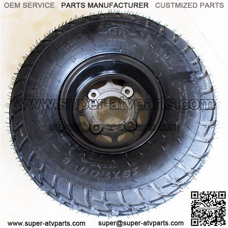 2016 hot sale 19x7-8 ATV tires with wheel hub - Image 2