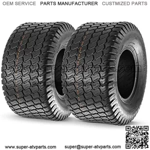 Set of 2 18x9.50-8 18/9.50-8 Lawn & Garden Mower Tractor Turf Tires 4PR