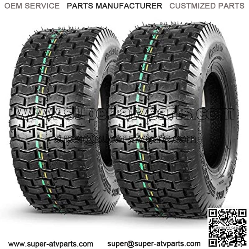 2 Pcs 11x4X5 11x4.00-5 Turf Tire for Lawn & Garden Mower, P512 LRA