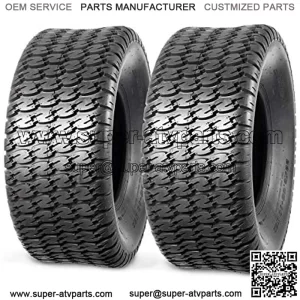 2Pcs 22X9.50-10 Lawn Mower Cart Garden Turf Tires P532 4PR Load Range B