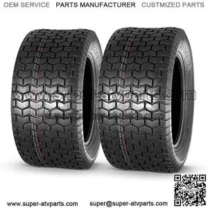 22x9.5-12 22x9.5x12 Turf Tires for Lawn & Garden Mower 4 Ply, Set of 2
