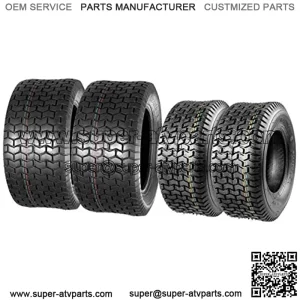 16x6.5-8 & 22x9.5-12 Lawn Mower Tires 4PR(2 Front tires+2 Rear Tires)