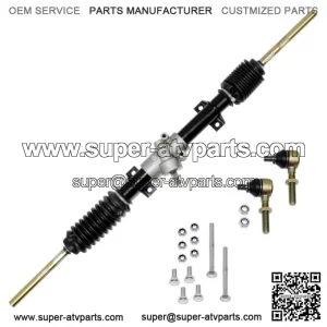 Rack And Pinion W/Tie Rod Ends for John Deere Am147822 Am142162 Am137703