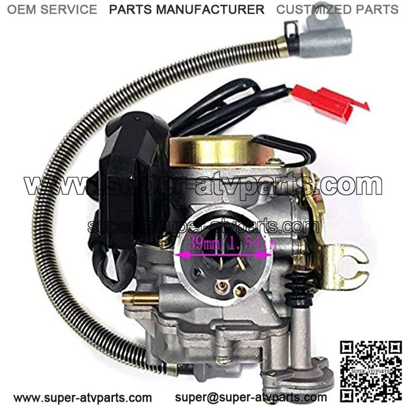139QMB Carburetor for GY6 50CC 49CC 4 Stroke Scooter Taotao Engine 18mm Carb + Intake Manifold Air Filter - 50cc Carb, 50 CC Scooter Carburetor, 49cc Moped Parts 50cc Scooter Carburetor by Auto parts - Image 3