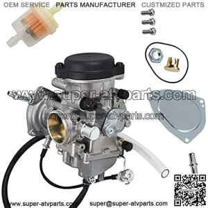 Carburetor Carb Replacement for Yamaha Bruin 250 350 Replacement for Big Bear 250 400 Replacement for Wolverine 350 450 Replacement for Kodiak 400 450 5GH-14101-11-00 5PU-14101-11-00