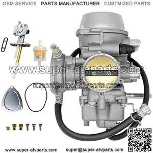 YFM660 Carburetor Replacement for 2002 2003 2004 2005 2006 2007 2008 Grizzly 660 YFM660 600 4x4 ATV Carburetor Carb with Fuel Valve Switch