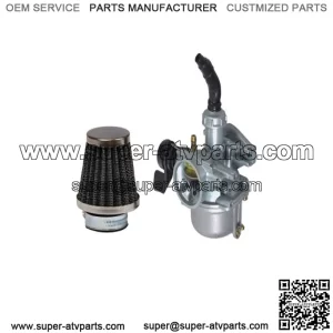PZ19 Carburetor with 19 mm Intake & Left Side Hand Choke for 50cc, 70cc, & 90cc ATVs & Dirt Bikes