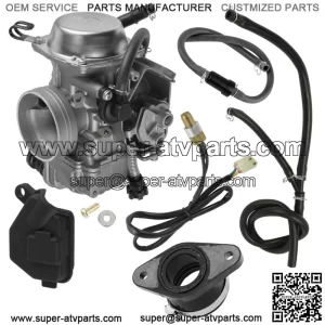 Carburetor w/Intake Manifold Boot for Honda 16100-HN5-M41 16210-HN5-671