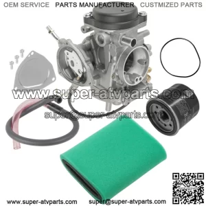 Carburetor Air & Oil Filter For Yamaha Kodiak 450 YFM450KP YFM450KD Hunter 18-21